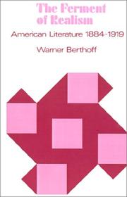 Cover of: The ferment of realism by Warner Berthoff