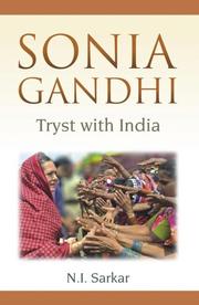 Cover of: Sonia Gandhi by N. Sarkar, N. Sarkar