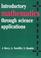 Cover of: Introductory mathematics through science applications