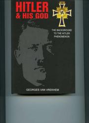 Cover of: Hitler and His God