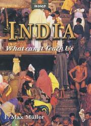Cover of: India by Max Muller