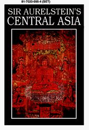 Cover of: Sir Aurel Stein's Central Asia