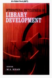 Cover of: International Encyclopaedia Of Library Development