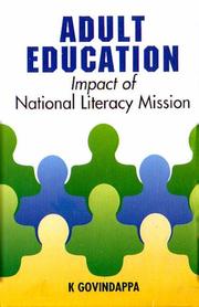 Cover of: Adult Education