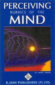 Cover of: Perceiving Rubrics of the Mind