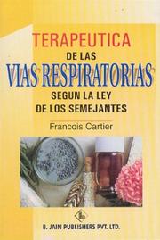 Cover of: Terapeutica de LasVias Respiratorias: Segun la Ley de los Semejantes