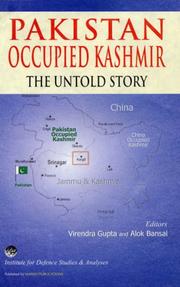 Cover of: Pakistan Occupied Kashmir