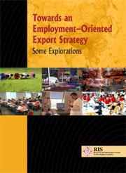 Towards an employment-oriented export strategy by Research and Information System