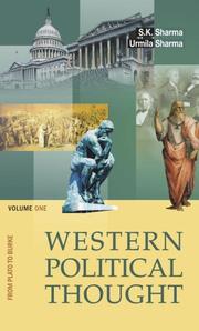 Cover of: Western Political Thought by Urmila Sharma, S.K Sharma
