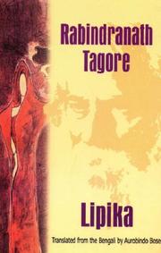 Cover of: Lipika  by Rabindranath Tagore