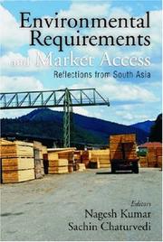 Cover of: Environmental Requirements and Market Access: Reflections from South Asia
