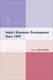 Cover of: India's Economic Development Since 1947 by Uma Kapila