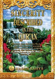Cover of: Sincerity Described in the Qur'an