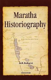 Cover of: Maratha Historiography