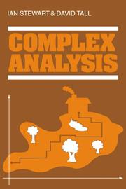 Complex analysis by Ian Stewart, David Orme Tall