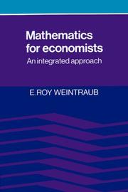 Cover of: Mathematics for economists: an integrated approach