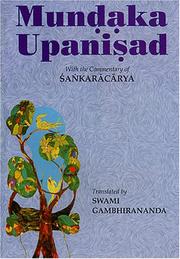 Cover of: Mundaka Upanishad With Commentary of Shankara by Swami Gambhirananda