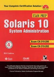 Cover of: Solaris 10 System Administration