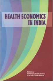 Cover of: Health Economics in India by 
