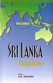 Cover of: Sri Lanka Gazetteer by S.R. Bakshi