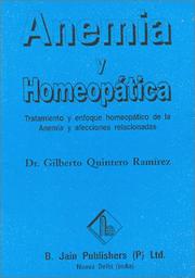 Anemia y Homeopatica by Gilberto Quintero Ramirez