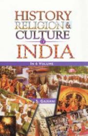 Cover of: History, Religion and Culture of India by S. Gajrani