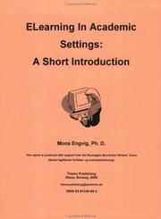 Cover of: ELearning In Academic Settings: A Short Introduction