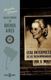 Cover of: Malos Tiempos En Buenos Aires