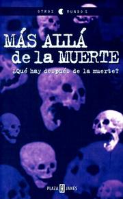 Cover of: Más allá de la muerte