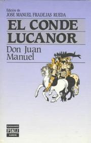 Cover of: El Conde Lucanor / The Count, Lucanor by Don Juan Manuel