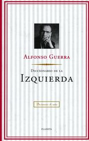 Cover of: Diccionario de La Izquierda (Diccionarios de Autor)