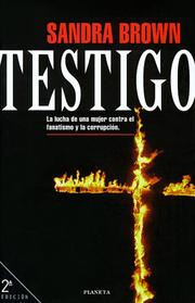 Cover of: Testigo/the Witness by Sandra Brown