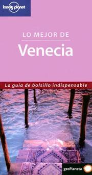 Cover of: Lonely Planet Lo Mejor De Venicia