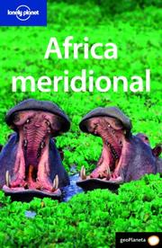 Cover of: Lonely Planet Africa Meridional