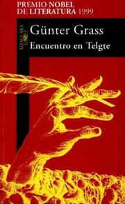 Cover of: Encuentro en Telgte by Günter Grass