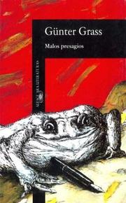 Cover of: Malos presagios by Günter Grass