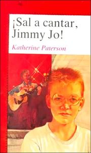 Cover of: Sal a cantar Jimmy Jo by Katherine Paterson