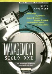 Cover of: Management Siglo XXI