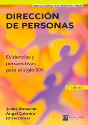 Cover of: Direccion de Personas