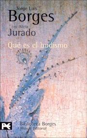 Cover of: Qué es el budismo by Jorge Luis Borges