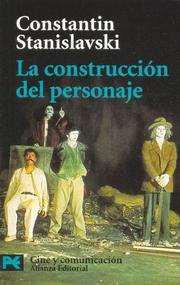 Cover of: La construccion del personaje / Building a Character