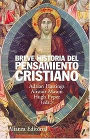 Cover of: Breve Historia del Pensamiento Cristiano