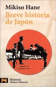 Cover of: Breve Historia De Japon/ Japan A Short Story (El Libro De Bolsillo- Historia)