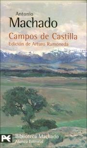 Cover of: Campos De Castilla / Fields of Castilla by Antonio Machado