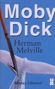 Cover of: Moby Dick / Moby Dick (13/20) by Herman Melville