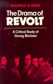 Cover of: The Drama of Revolt | Maurice B. Benn