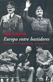 Cover of: Europa Entre Bastidores