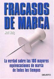 Cover of: Fracasos de Marca