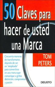 Cover of: 50 Claves Para Hacer de Usted una Marca