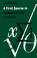 Cover of: A First Course in Mathematical Analysis
